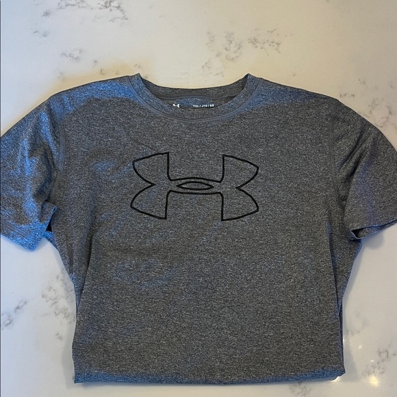 Under Armour Kids Gray T-Shirt - Picture 1 of 1